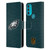 NFL Philadelphia Eagles Logo Football Leather Book Wallet Case Cover For Motorola Moto G71 5G