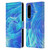 Suzan Lind Tie Dye 2 Deep Blue Leather Book Wallet Case Cover For Sony Xperia 1 IV