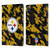 NFL Pittsburgh Steelers Logo Camou Leather Book Wallet Case Cover For Apple iPad Pro 11 2020 / 2021 / 2022