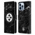 NFL Pittsburgh Steelers Artwork Marble Leather Book Wallet Case Cover For Apple iPhone 13 Pro Max
