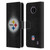 NFL Pittsburgh Steelers Artwork LED Leather Book Wallet Case Cover For Nokia C10 / C20