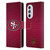 NFL San Francisco 49Ers Logo Football Leather Book Wallet Case Cover For Motorola Edge X30