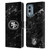 NFL San Francisco 49ers Artwork Marble Leather Book Wallet Case Cover For Nokia X30