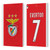 S.L. Benfica 2021/22 Players Home Kit Everton Soares Leather Book Wallet Case Cover For Apple iPad Pro 10.5 (2017)