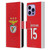 S.L. Benfica 2021/22 Players Home Kit Roman Yaremchuk Leather Book Wallet Case Cover For Apple iPhone 14 Pro Max