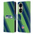 NFL Seattle Seahawks Artwork Stripes Leather Book Wallet Case Cover For Huawei P50