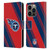 NFL Tennessee Titans Artwork Stripes Leather Book Wallet Case Cover For Apple iPhone 14 Pro