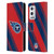NFL Tennessee Titans Artwork Stripes Leather Book Wallet Case Cover For OnePlus 9 Pro