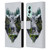 Riza Peker Animal Abstract Wolf Nature Leather Book Wallet Case Cover For OnePlus Nord 2 5G