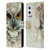 Riza Peker Animals Owl II Leather Book Wallet Case Cover For OnePlus 9 Pro
