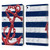 Paul Brent Nautical Westerly Anchor Red Leather Book Wallet Case Cover For Apple iPad Air 11 2020/2022/2024