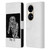 Matt Bailey Skull Stop It Leather Book Wallet Case Cover For Huawei P50 Pro