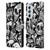 Matt Bailey Skull All Over Leather Book Wallet Case Cover For Motorola Edge X30