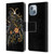 Sarah Richter Animals Gothic Black Howling Wolf Leather Book Wallet Case Cover For Apple iPhone 14