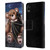 Sarah Richter Animals Bat Cuddling A Toy Bear Leather Book Wallet Case Cover For Apple iPhone XR