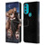 Sarah Richter Animals Bat Cuddling A Toy Bear Leather Book Wallet Case Cover For Motorola Moto G71 5G