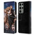 Sarah Richter Animals Bat Cuddling A Toy Bear Leather Book Wallet Case Cover For Samsung Galaxy S23 Ultra 5G