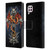 Sarah Richter Fantasy Creatures Red Dragon Guarding Bone Cross Leather Book Wallet Case Cover For Huawei Nova 6 SE / P40 Lite