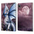 Sarah Richter Fantasy Creatures Blue Dragon Leather Book Wallet Case Cover For Apple iPad Pro 11 2020 / 2021 / 2022