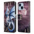 Sarah Richter Fantasy Creatures Blue Dragon Leather Book Wallet Case Cover For Apple iPhone 14 Plus