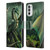 Sarah Richter Fantasy Creatures Green Nature Dragon Leather Book Wallet Case Cover For Motorola Moto G52