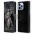 Sarah Richter Gothic Stone Angel With Skull Leather Book Wallet Case Cover For Apple iPhone 13 Pro Max