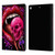 Sarah Richter Skulls Red Vampire Candy Lips Leather Book Wallet Case Cover For Apple iPad 10.2 2019/2020/2021