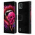 Sarah Richter Skulls Red Vampire Candy Lips Leather Book Wallet Case Cover For Nokia C2 2nd Edition