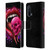 Sarah Richter Skulls Red Vampire Candy Lips Leather Book Wallet Case Cover For OnePlus Nord CE 5G