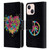 War Graphics Heart Logo Leather Book Wallet Case Cover For Apple iPhone 13 Mini