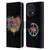 War Graphics Heart Logo Leather Book Wallet Case Cover For OPPO Find X5 Pro