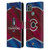 NHL 2022 Stanley Cup Champions Colorado Avalanche Jersey Leather Book Wallet Case Cover For Motorola Moto G9 Power