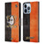 NHL Anaheim Ducks Half Distressed Leather Book Wallet Case Cover For Apple iPhone 13 Pro