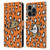 NHL Anaheim Ducks Leopard Patten Leather Book Wallet Case Cover For Apple iPhone 14 Pro