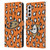 NHL Anaheim Ducks Leopard Patten Leather Book Wallet Case Cover For Samsung Galaxy S21 5G