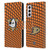 NHL Anaheim Ducks Net Pattern Leather Book Wallet Case Cover For Samsung Galaxy S21 5G