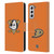NHL Anaheim Ducks Plain Leather Book Wallet Case Cover For Samsung Galaxy S21 5G