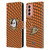 NHL Anaheim Ducks Net Pattern Leather Book Wallet Case Cover For Samsung Galaxy M13 (2022)