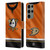 NHL Anaheim Ducks Jersey Leather Book Wallet Case Cover For Samsung Galaxy S23 Ultra 5G