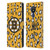 NHL Boston Bruins Leopard Patten Leather Book Wallet Case Cover For Nokia C21