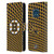 NHL Boston Bruins Net Pattern Leather Book Wallet Case Cover For Nokia XR20