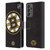 NHL Boston Bruins Oversized Leather Book Wallet Case Cover For Samsung Galaxy A73 5G (2022)