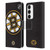 NHL Boston Bruins Oversized Leather Book Wallet Case Cover For Samsung Galaxy S23 5G
