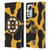 NHL Boston Bruins Cow Pattern Leather Book Wallet Case Cover For Xiaomi 12