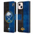 NHL Buffalo Sabres Half Distressed Leather Book Wallet Case Cover For Apple iPhone 13