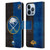 NHL Buffalo Sabres Half Distressed Leather Book Wallet Case Cover For Apple iPhone 13 Pro