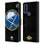 NHL Buffalo Sabres Oversized Leather Book Wallet Case Cover For Motorola G Pure
