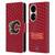 NHL Calgary Flames Net Pattern Leather Book Wallet Case Cover For Huawei P50