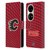 NHL Calgary Flames Net Pattern Leather Book Wallet Case Cover For Huawei P50 Pro