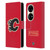 NHL Calgary Flames Plain Leather Book Wallet Case Cover For Huawei P50 Pro